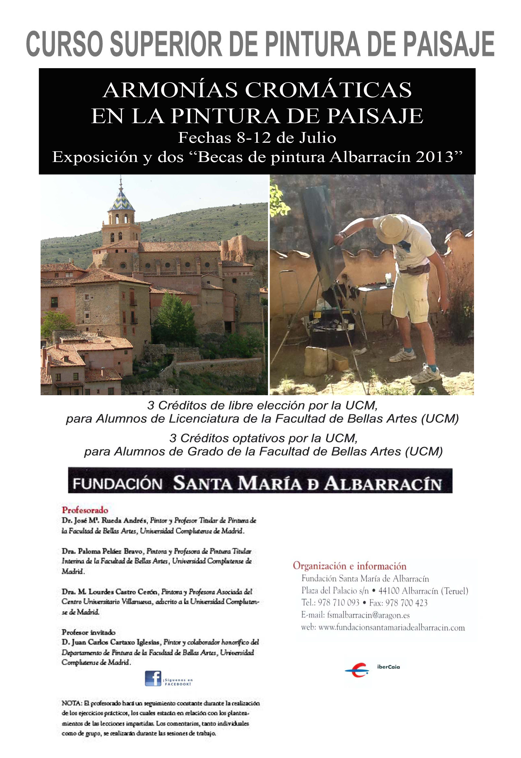 CARTEL ALBARRACIN 2013